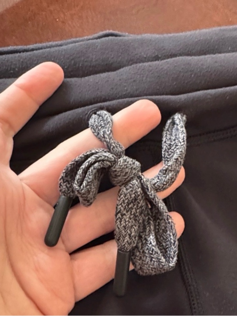 Lululemon Black Drawstring Jogger Pants - Picture 5 of 16